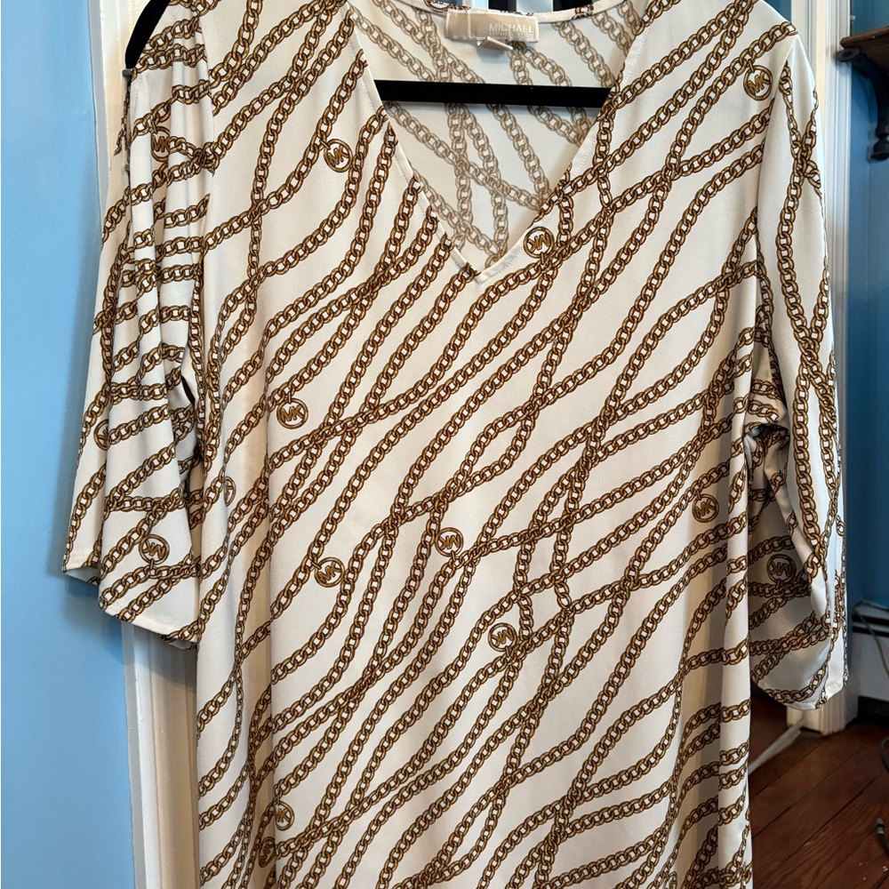 Michael Kors Chain Design Blouse